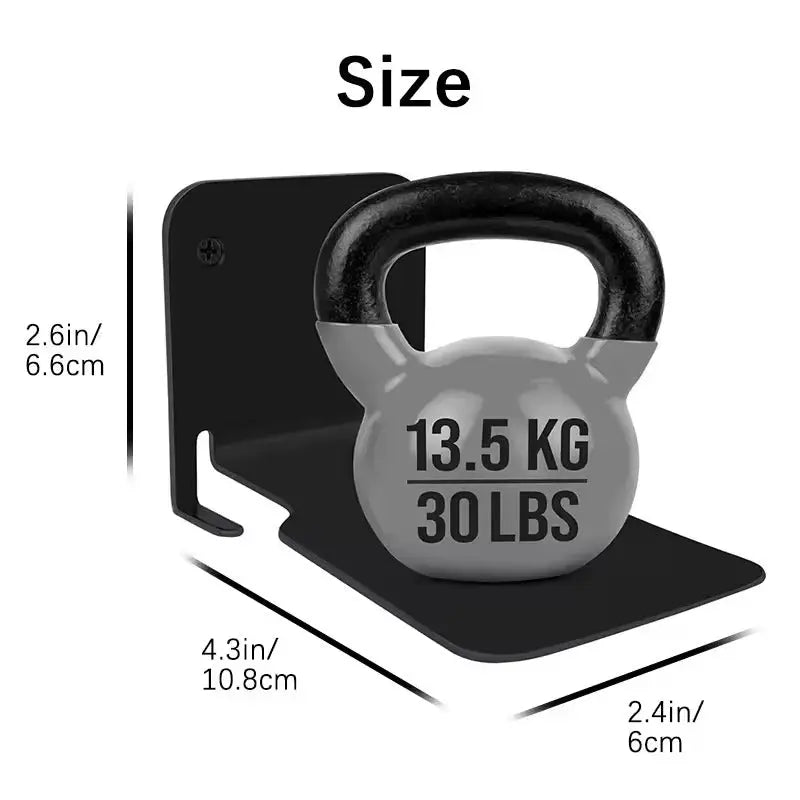 Floating Wall Shelf Invisible Mounting Set of 4