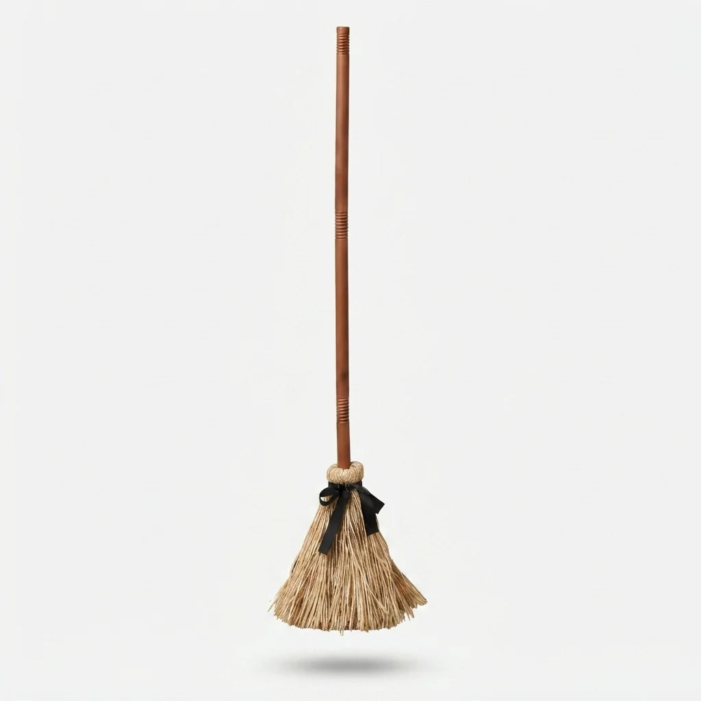 Floating Witch Broom Sound & Touch Activated