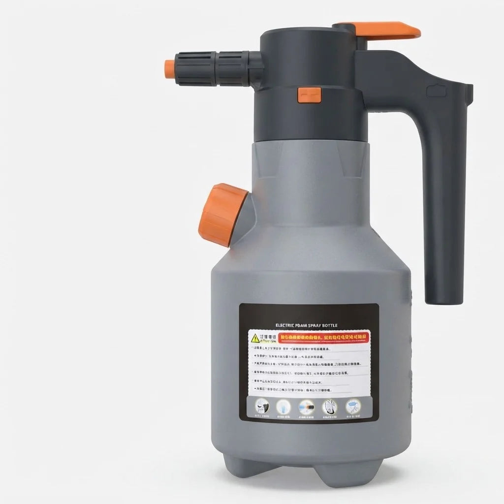 Foam Sprayer Electric USB Rechargeable Adjustable Nozzle