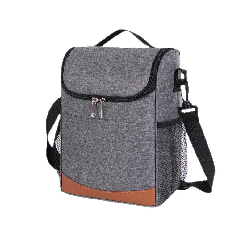 Food Delivery Backpack Insulated Multiple Compartments & Adjustable Straps