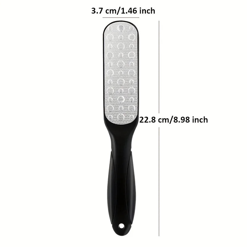 Foot Callus Remover Double-Sided Stainless Steel Non-Slip Handle