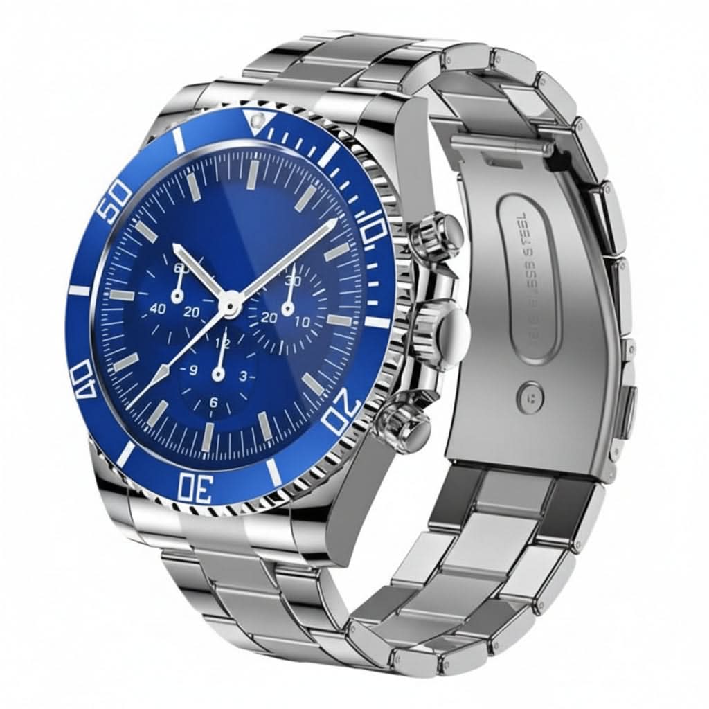 GPS Smartwatch Titanium Case Waterproof 21-Day Battery