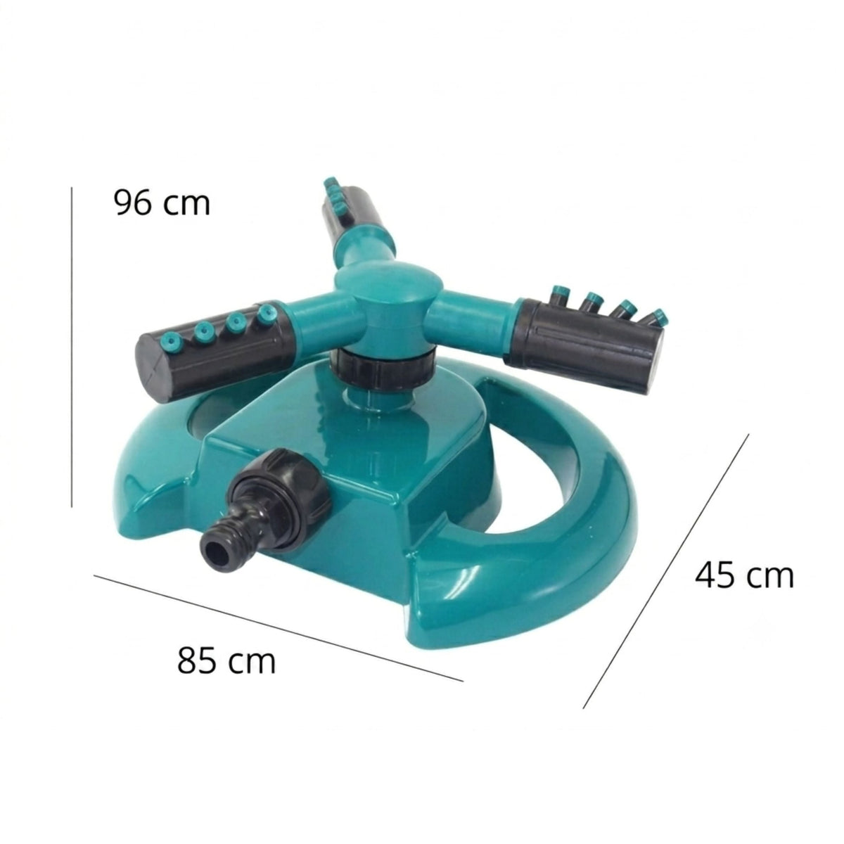 Garden Sprinkler 360 Degree Rotary Water-Saving Adjustable Pressure