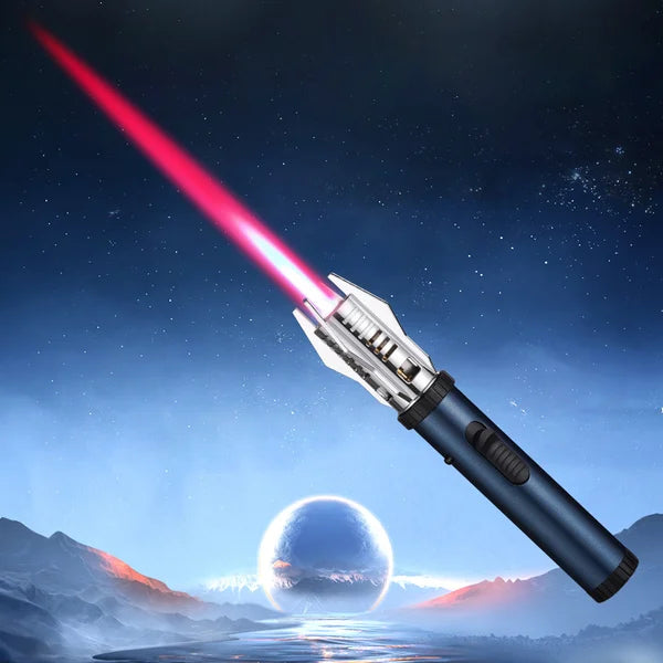 Gas Lighter Windproof Jet Flame 360 Degree Rotatable