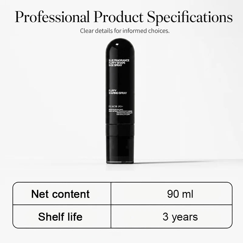 Hair Styling Spray Volumizing Root Lift Flexible Hold Peach Fragrance