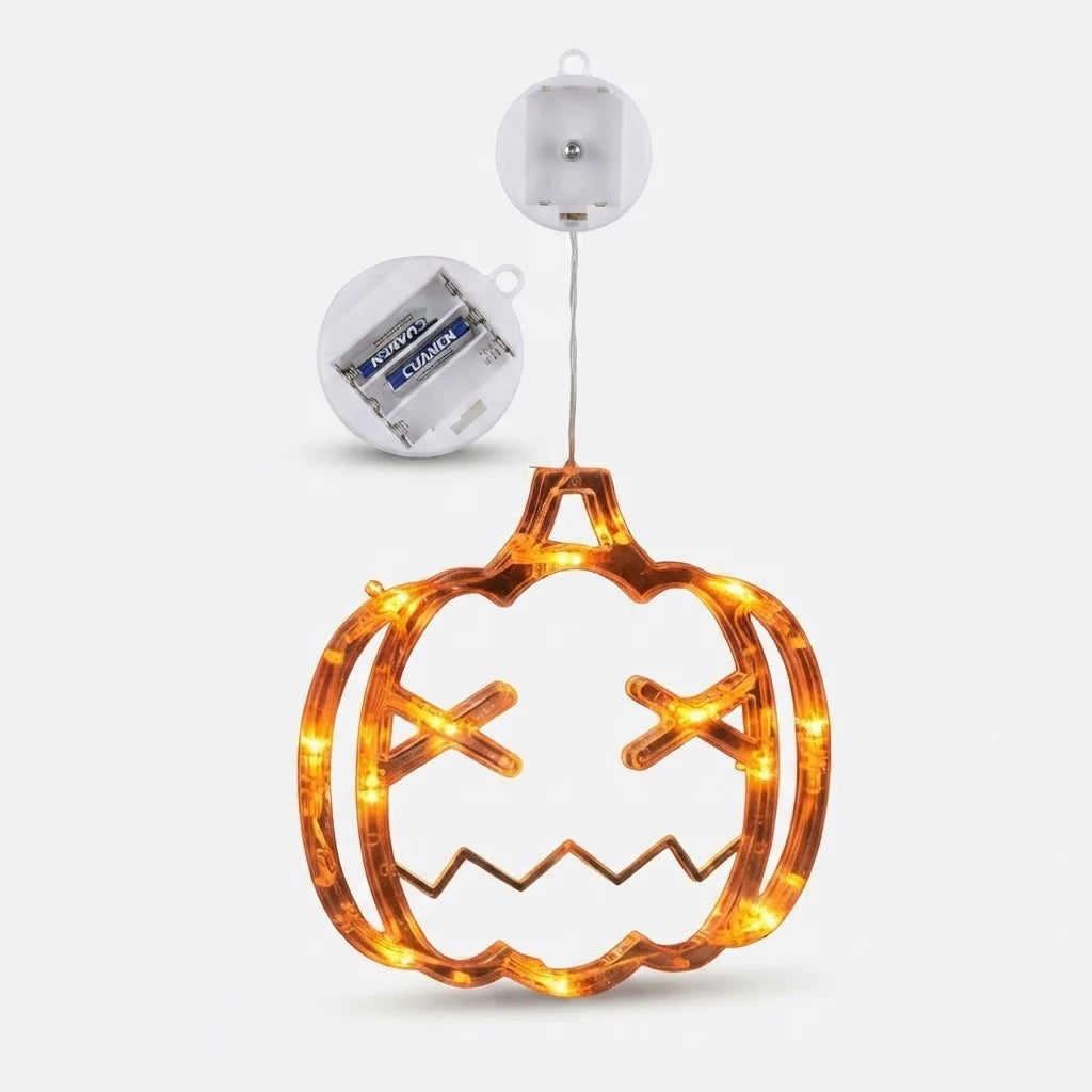 Halloween Window Silhouette Battery Operated Warm LED Seven Styles
