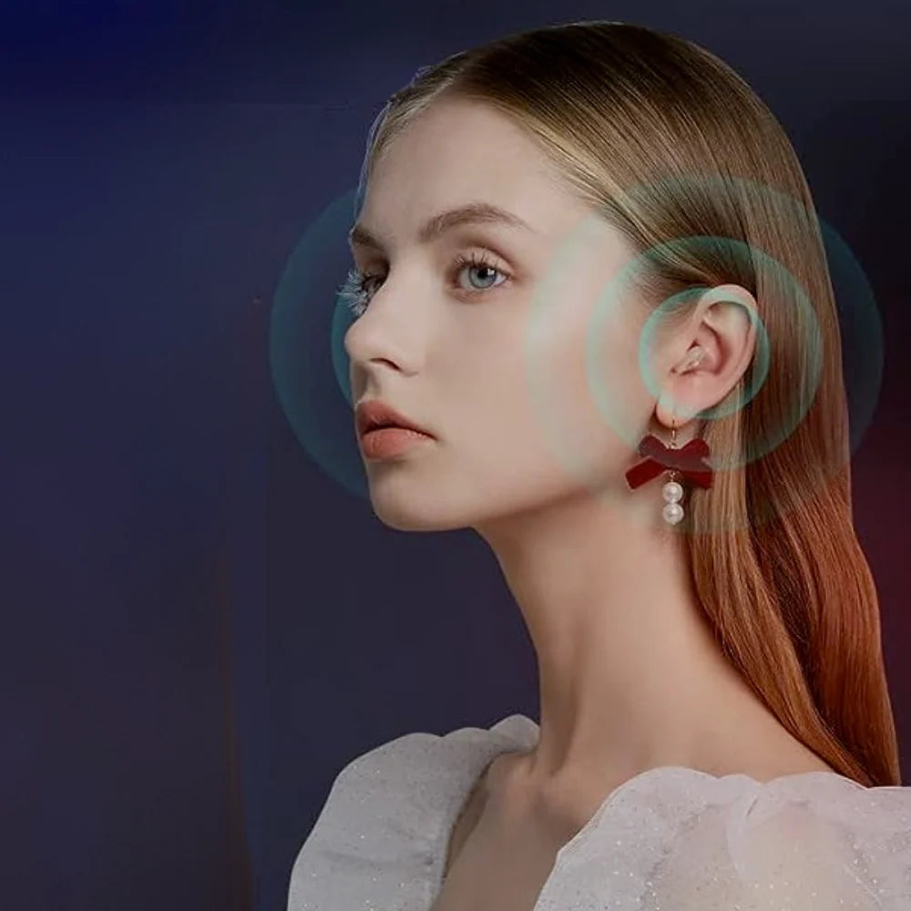 Hearing Aid Invisible In-Ear Noise Reduction Rechargeable Up to 20 Hours