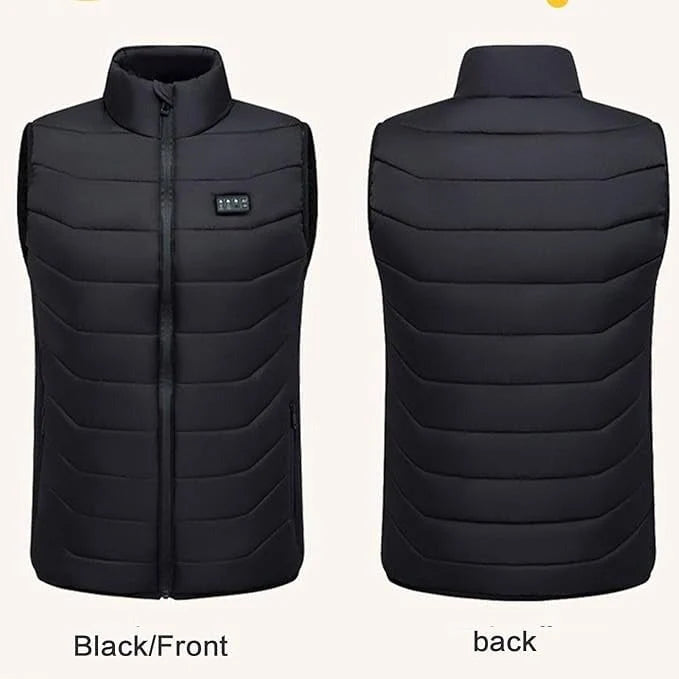 Heated Vest USB Rechargeable Multi-Zone Heating 4 Settings