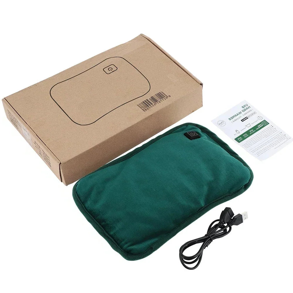 Heating Pad Plush Cordless USB Rechargeable Pack