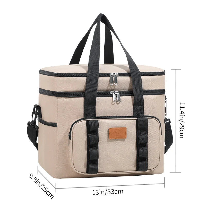 Insulated Cooler Bag Eco-Friendly & Durable Multi-Compartment