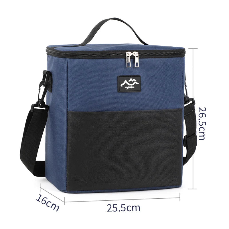 Insulated Cooler Bag Spacious Waterproof & Easy-Clean Lining