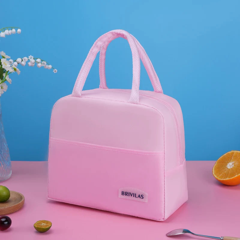 Insulated Lunch Bag Thermal Insulation Multiple Compartments