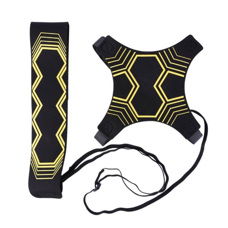 Kids Soccer Trainer Elastic Return Tether & Adjustable Hip Belt