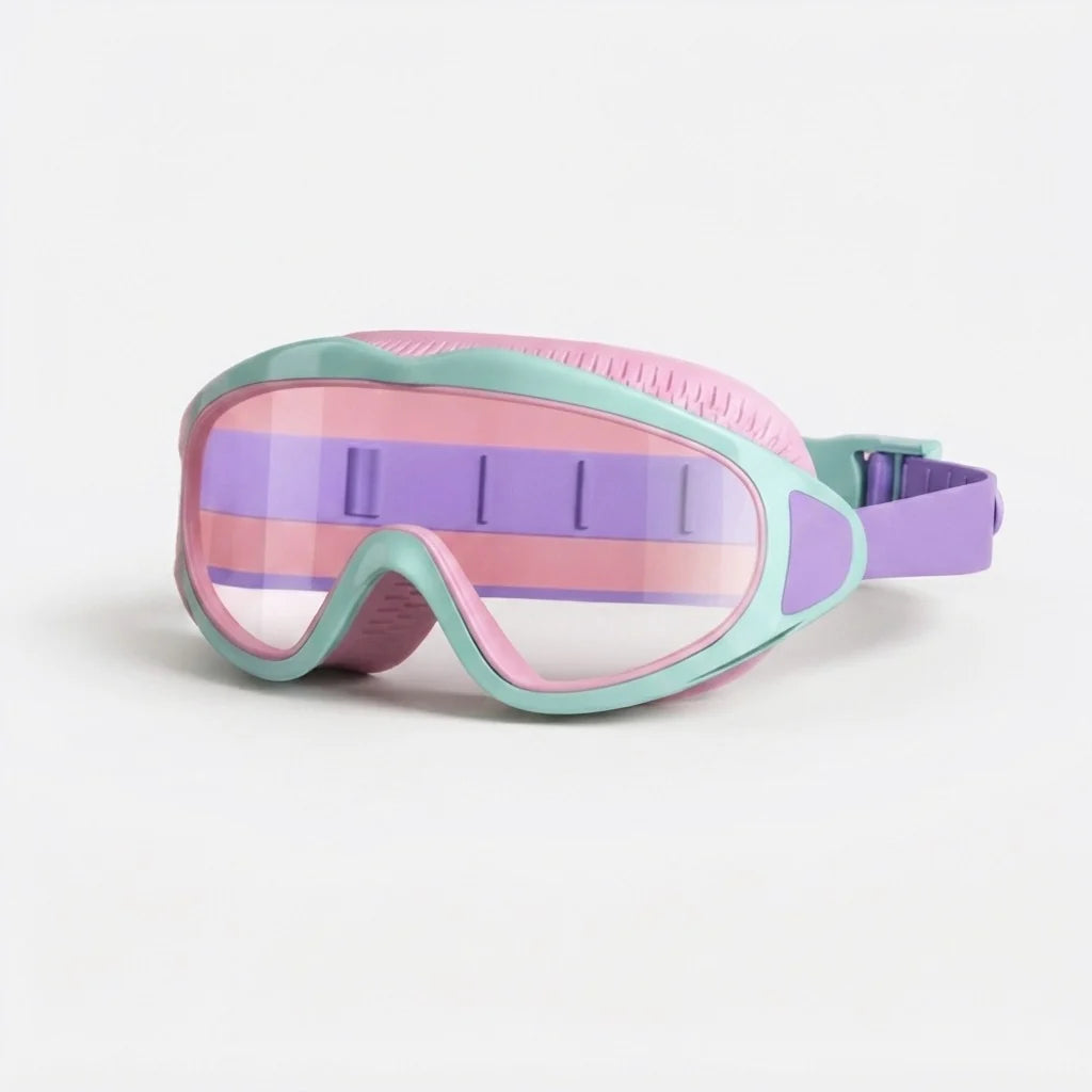 Kids Swim Goggles Panoramic Anti-Fog UV Protection