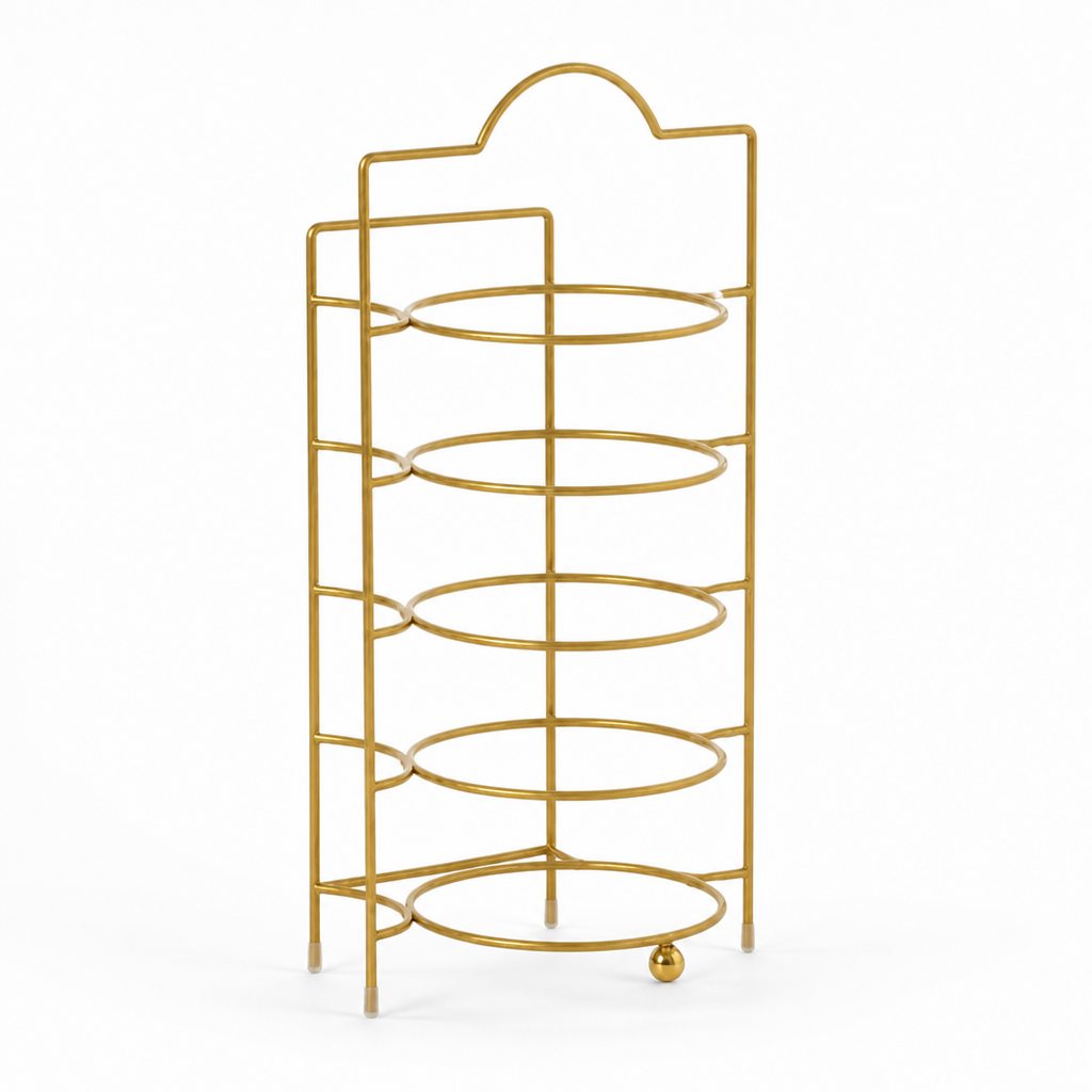 Kitchen Prep Rack Tiered Metal Frame & Handle
