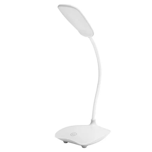 LED Desk Lamp Flexible Gooseneck Stepless Dimming & Wireless Charging