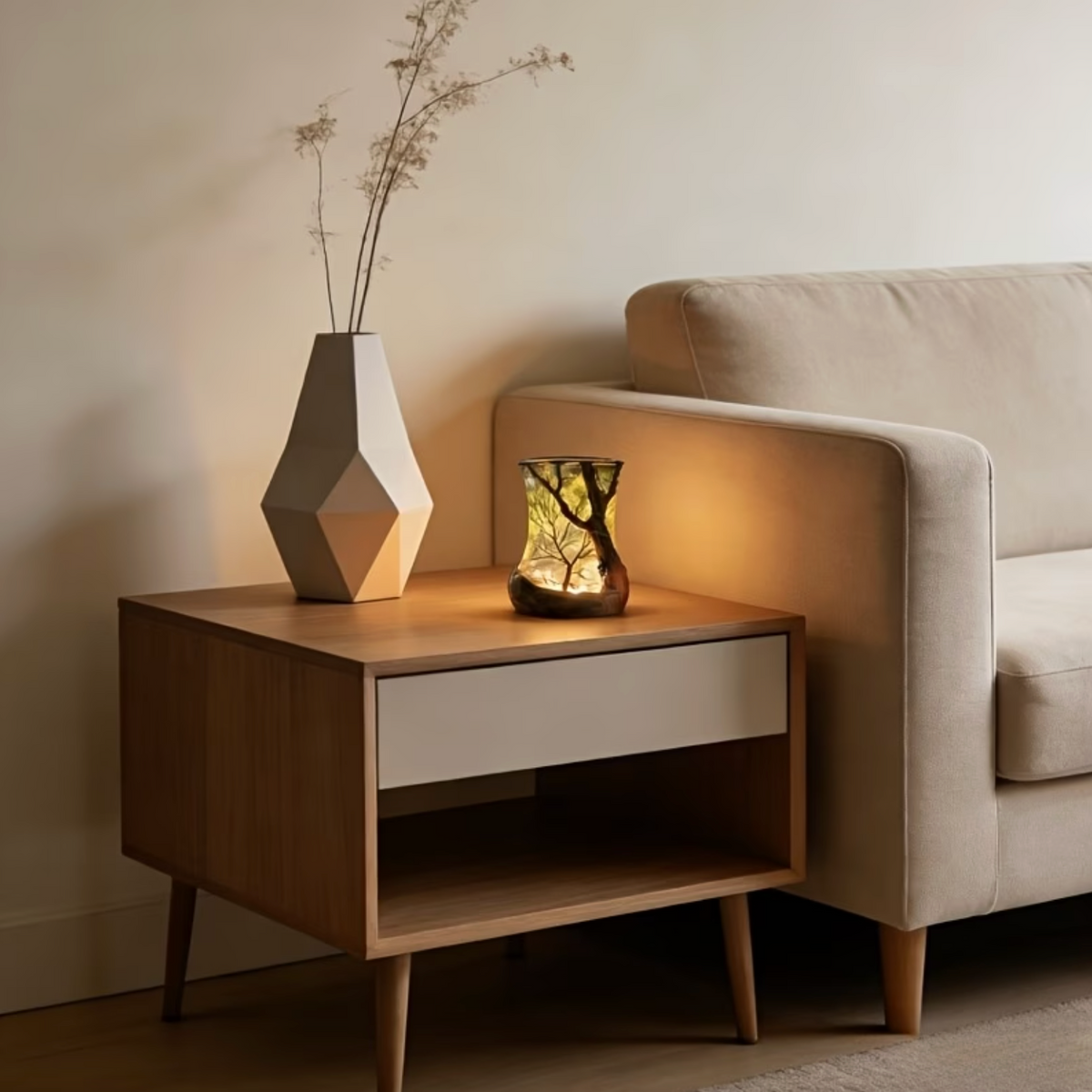 LED Night Light Forest Shadow Projection Battery Operated