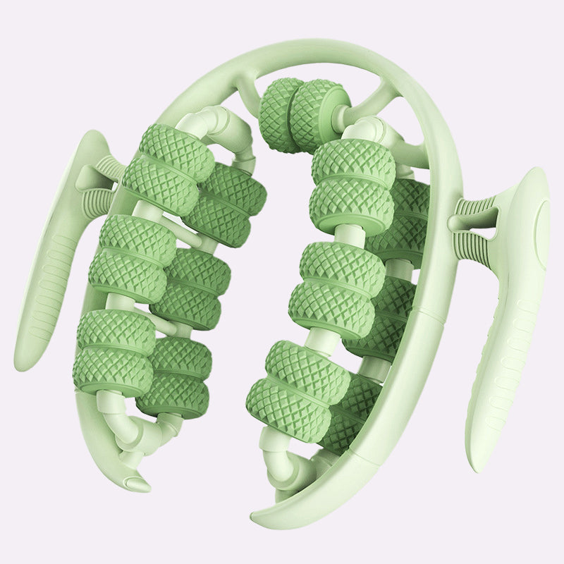 Leg Massage Roller Ergonomic Nodule Design & Non-Slip Handles