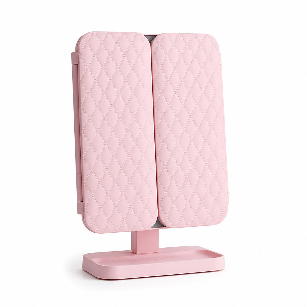 Makeup Mirror LED 3 Light Modes Dual Magnification