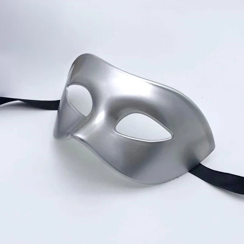 Masquerade Mask Adjustable Strap Durable Easy-Clean Design