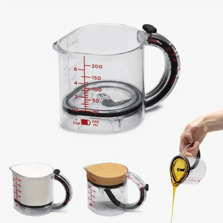 Measuring Cup 250 mL Clear Scale BPA-Free Dishwasher Safe