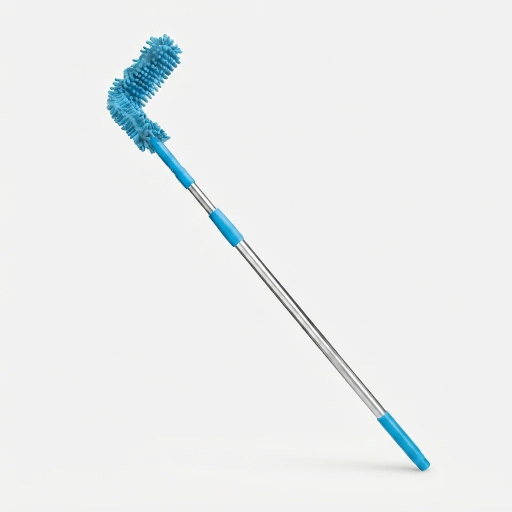 Microfiber Duster 360° Flexible Extendable Handle Washable Pads
