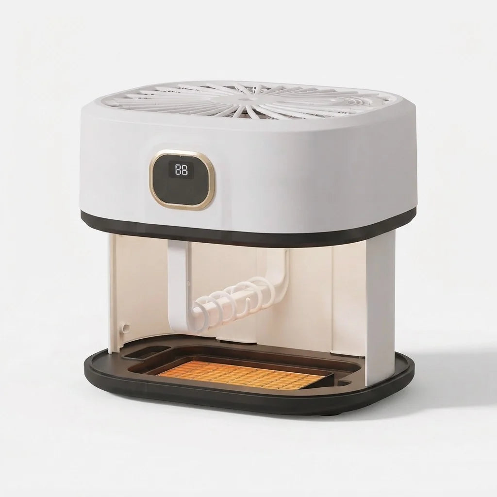 Mini Clothes Dryer Foldable 360-Degree Hot Air Odor Neutralizing