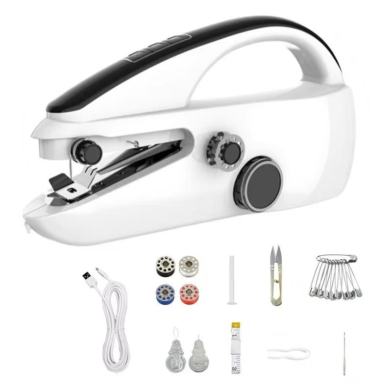 Mini Sewing Machine Dual-Speed USB-C & Battery