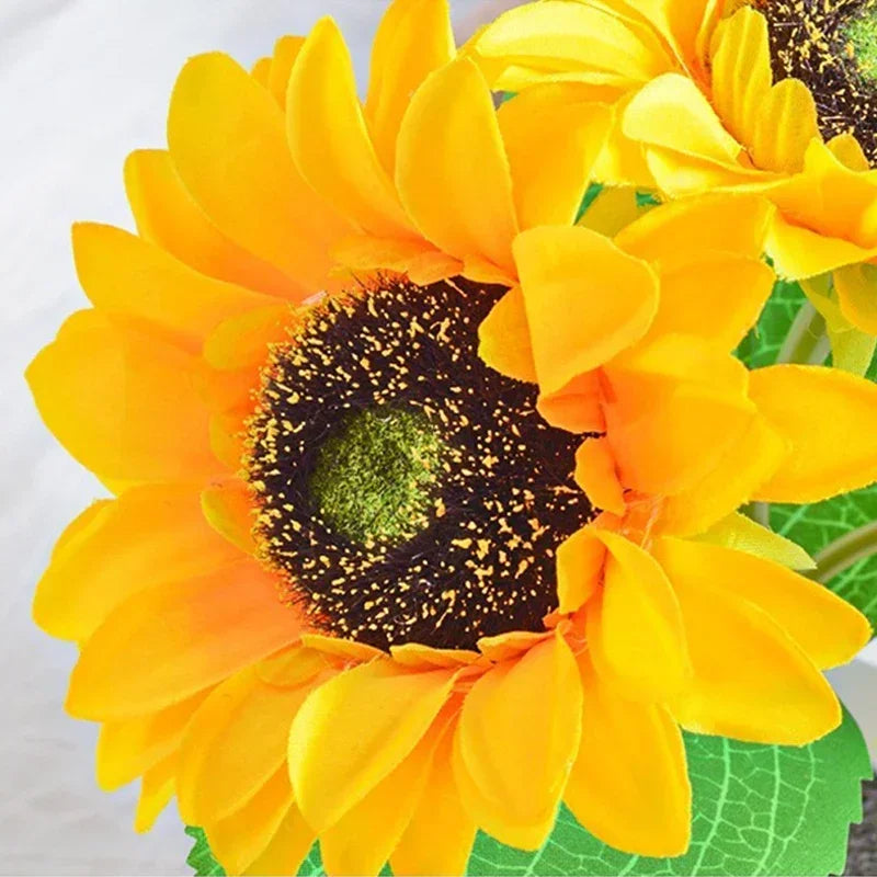 Night Lamp Sunflower Warm LED & USB Rechargeable
