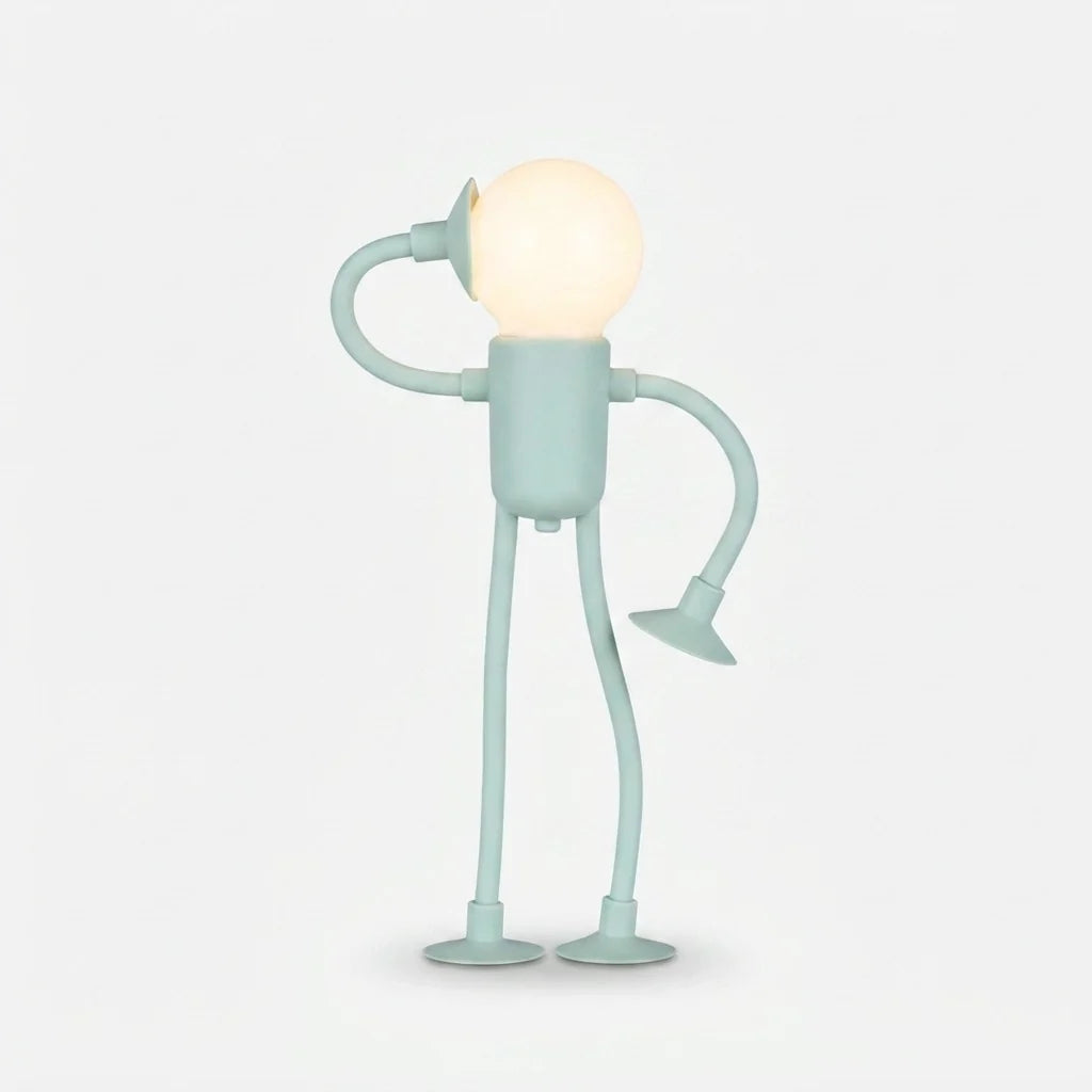 Night Light Poseable Suction Mount Battery Powered