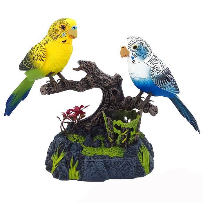 Outdoor Parrot Sound-Activated Motion & Chirping