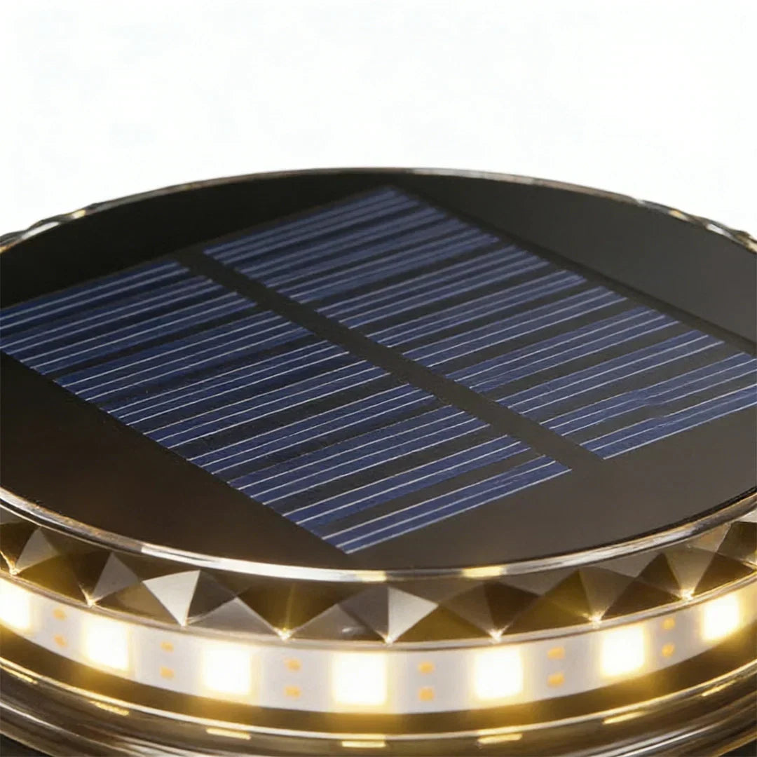Outdoor Solar Lights Wireless & Weatherproof Set of 4