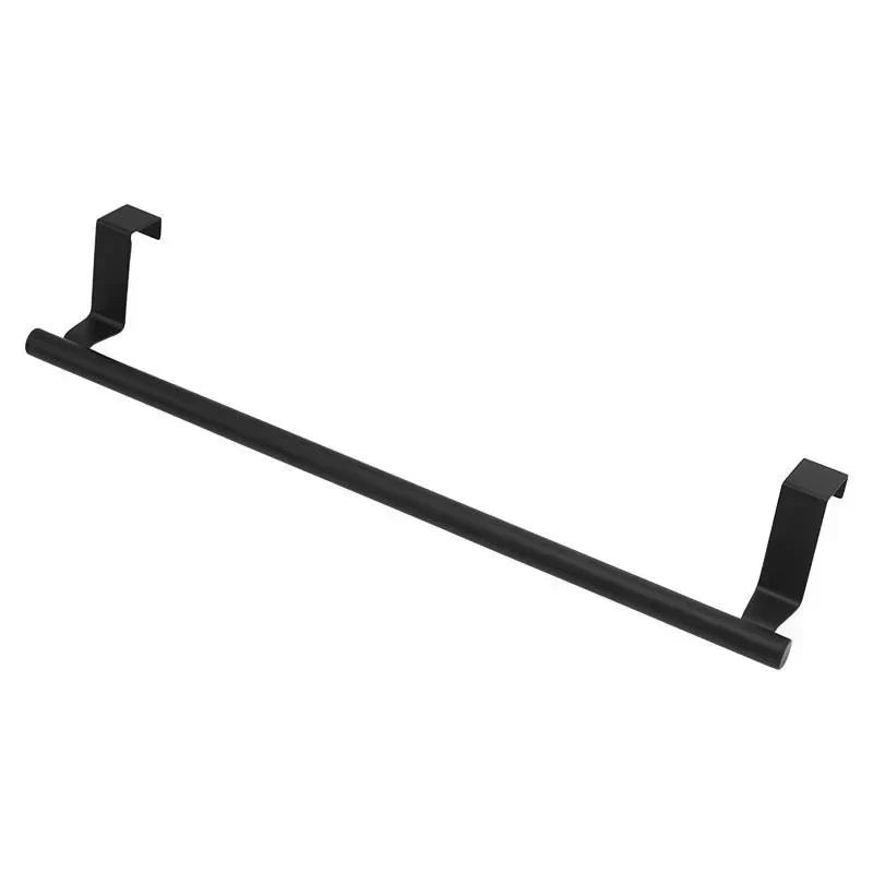 Over-Door Towel Holder Rust-Resistant Stainless Steel Drill-Free