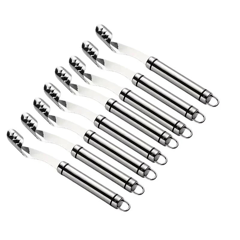 Pepper Corer Stainless Steel Serrated Blade One-Piece Design