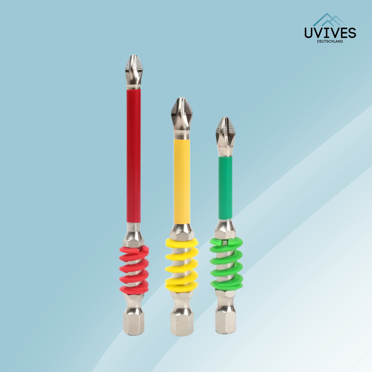 Phillips Screwdriver Bit Set Magnetic Non-Slip S2 Alloy Steel