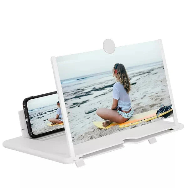 Phone Screen Magnifier Optical Enlargement Foldable Hands-Free Viewing