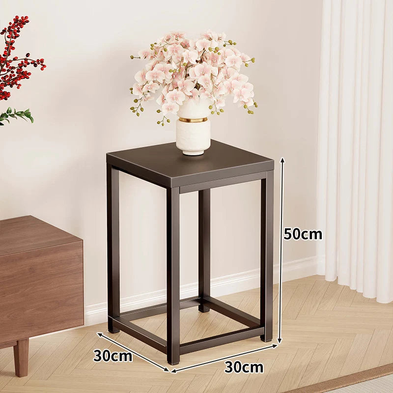 Plant Stand Metal Frame Tall Space-Saving Design
