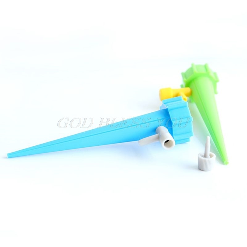 Plant Watering Spikes Adjustable Drip Valve Set of 6