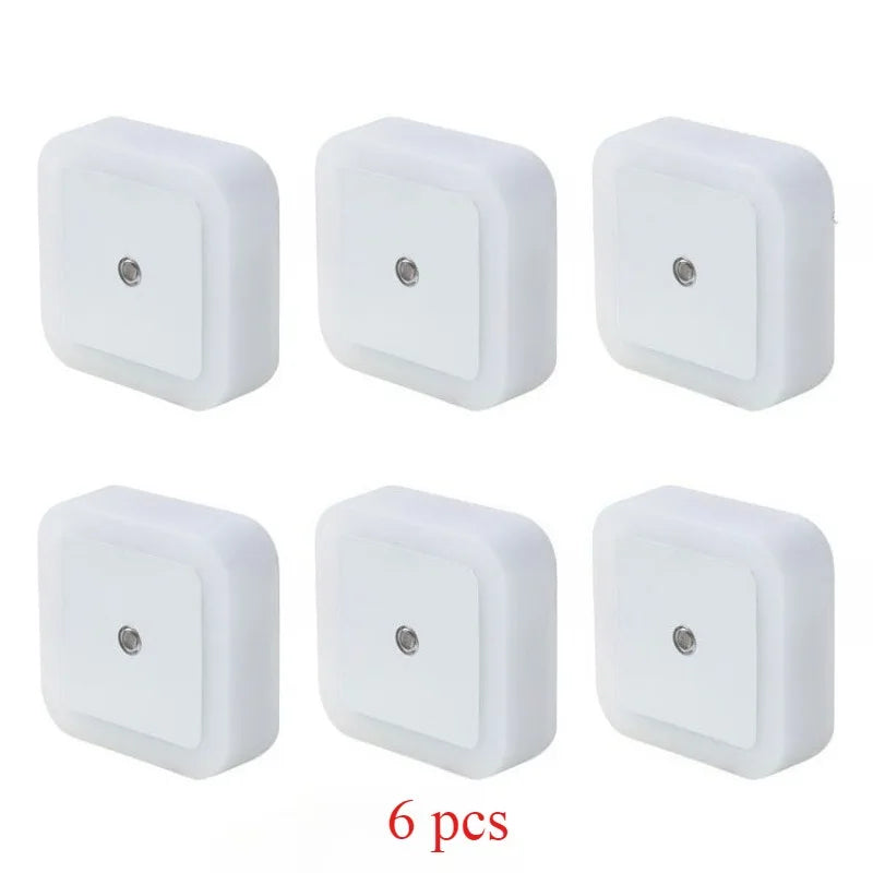 Plug-In LED Night Light Automatic Sensor Energy-Efficient