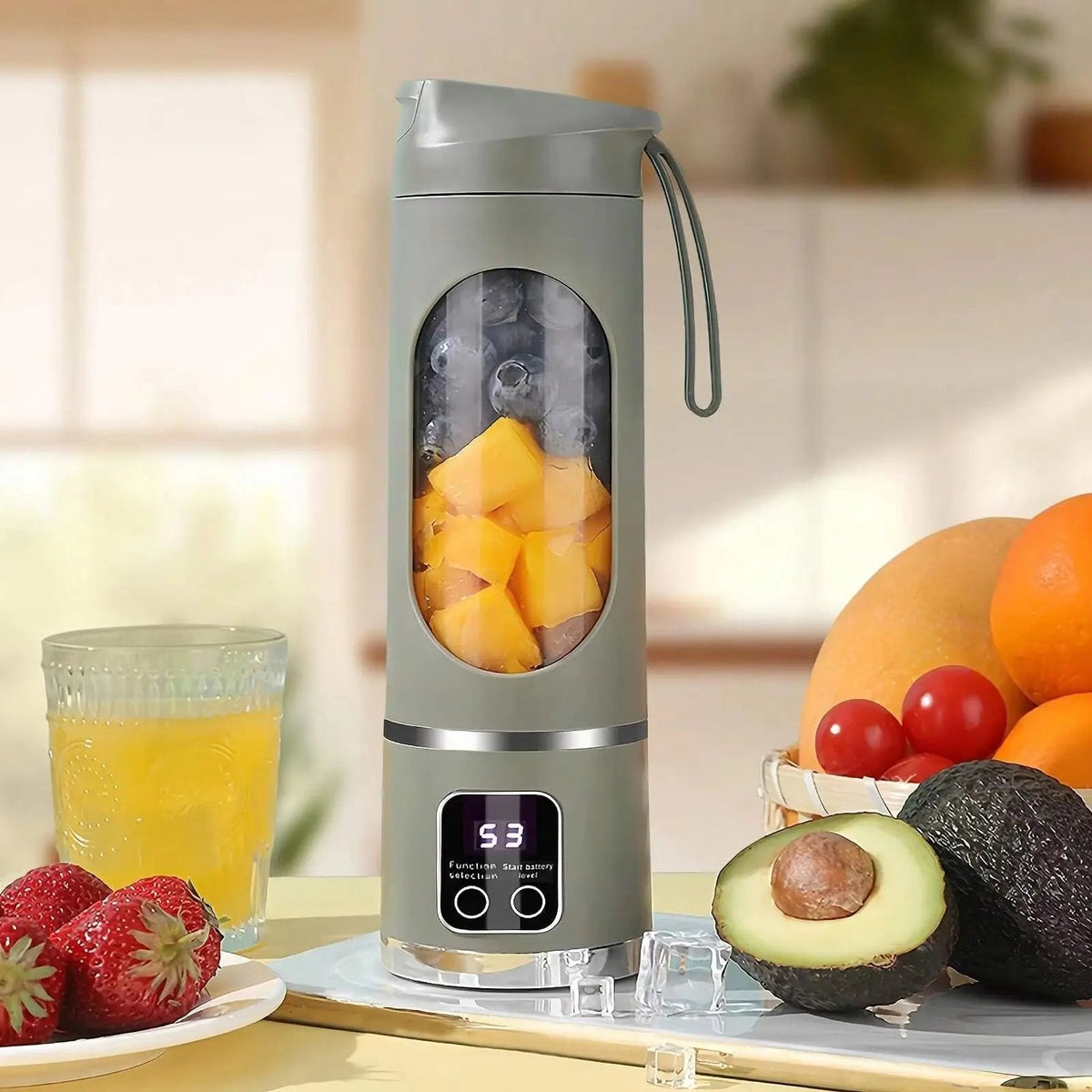 Portable Blender USB-C Rechargeable 450ml Capacity