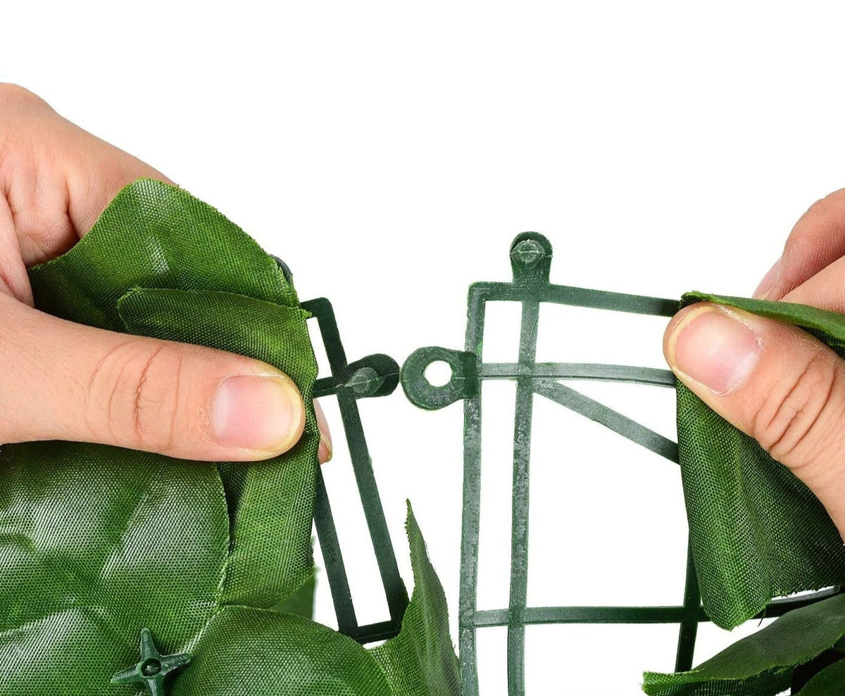 Privacy Screen Artificial Leaf Dense Coverage UV-Resistant