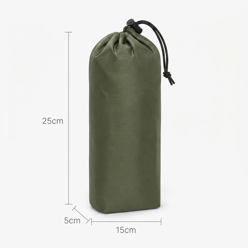 Rain Poncho 3-in-1 Waterproof & Windproof Packable