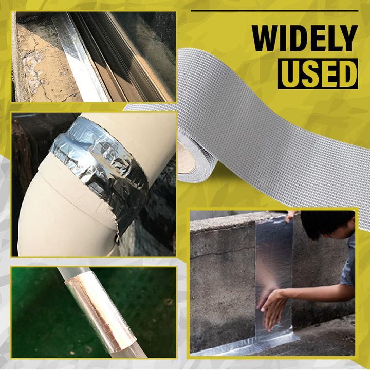 Repair Tape Waterproof Butyl Rubber Aluminum Backing