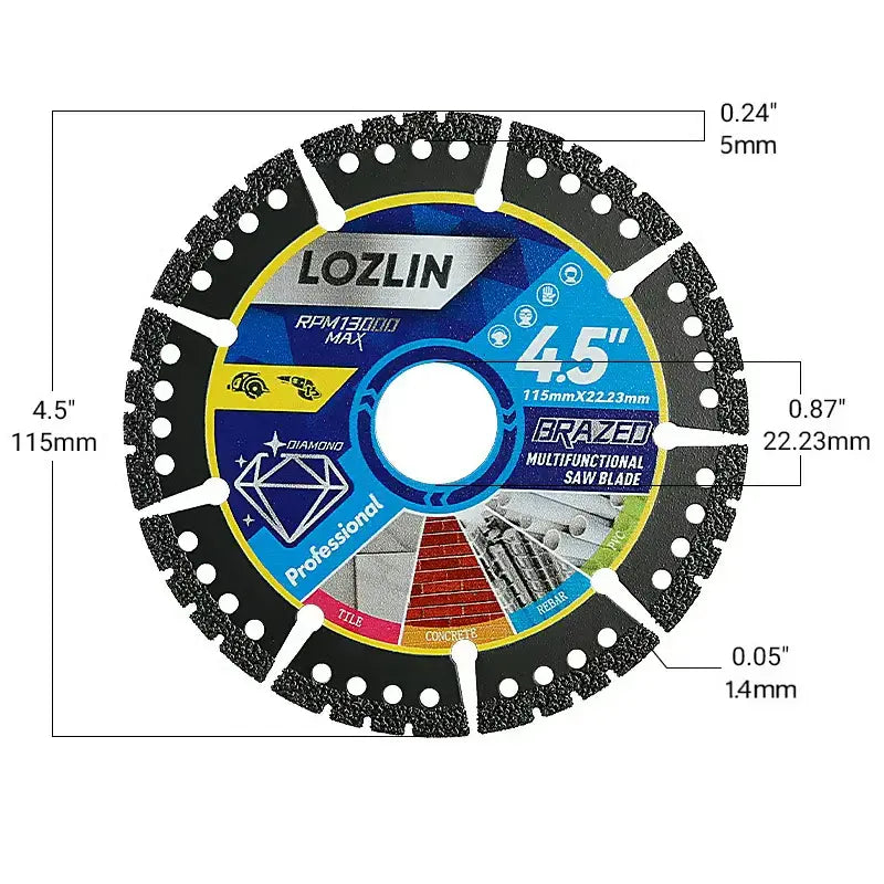 Saw Blade Diamond Coated Ultra Thin 115 mm