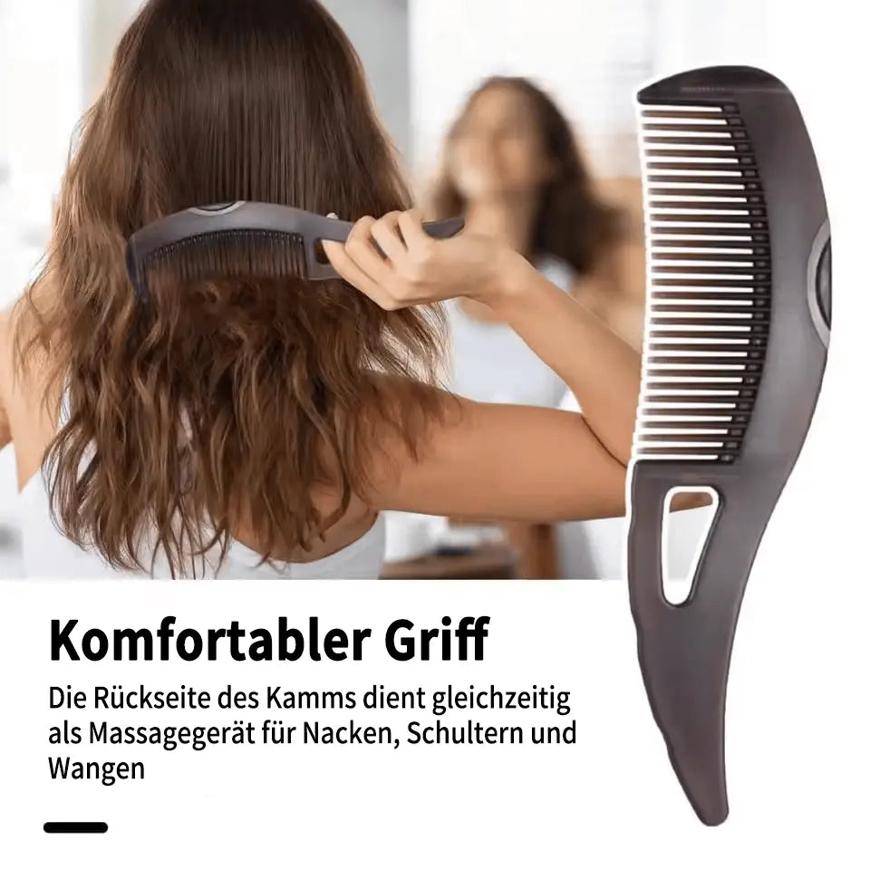 Scalp Massage Comb Hollow Bristles Dandruff Remover