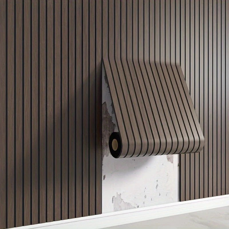 Self-Adhesive 3D PVC Wall Panels with Wood Finish for Instant Home Transformation