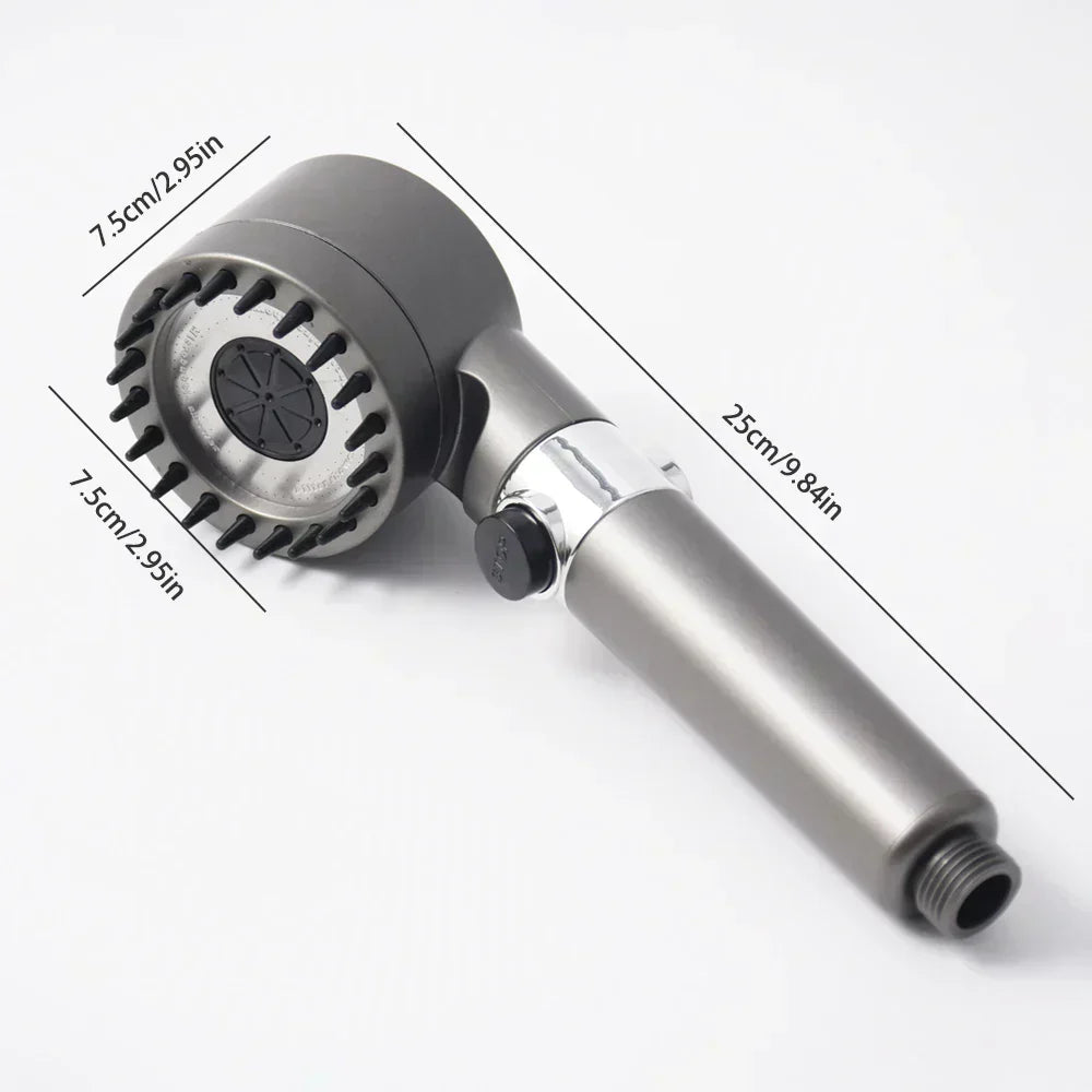 Shower Head High-Pressure Boost 3 Modes & Replaceable Filter
