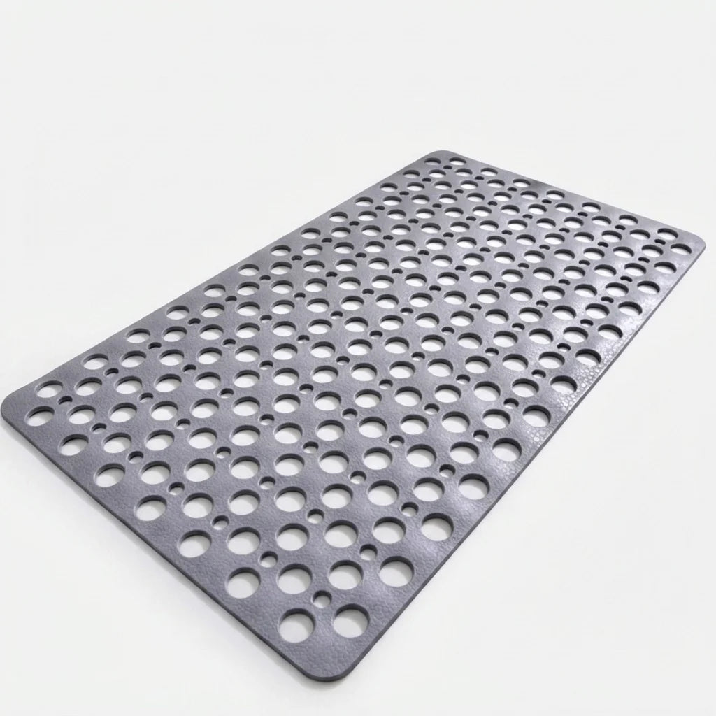 Shower Mat Non-Slip Suction Cups Washable & Quick-Dry
