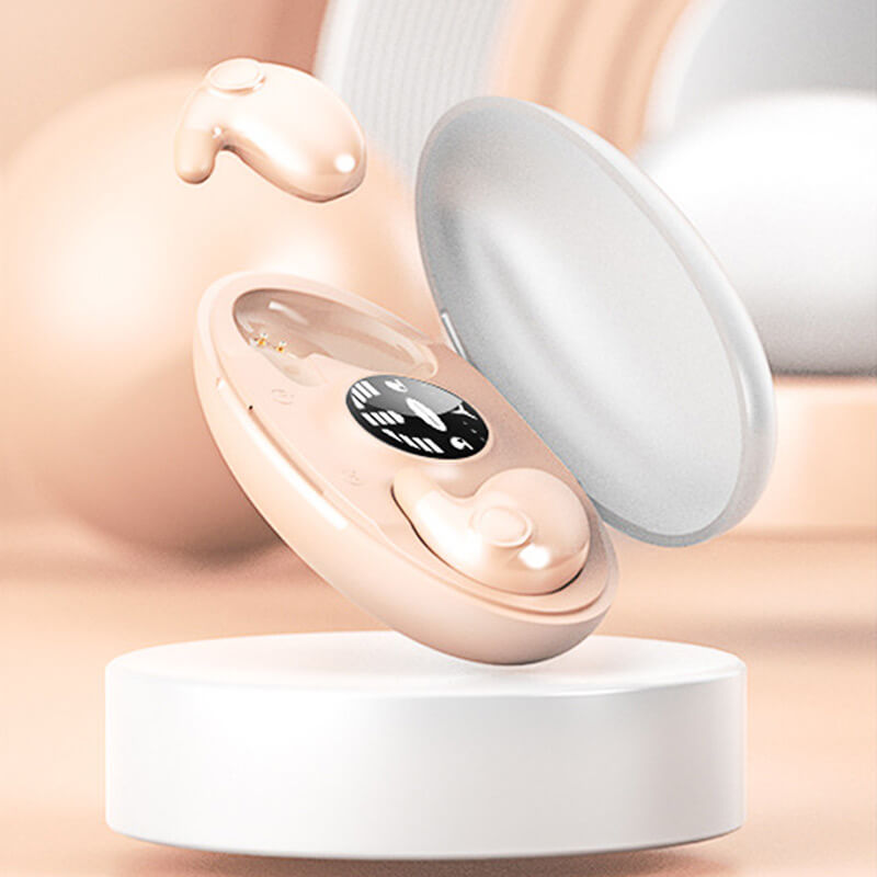 Side-Sleeper Earbuds Flush Ergonomic Fit Active Noise Cancellation