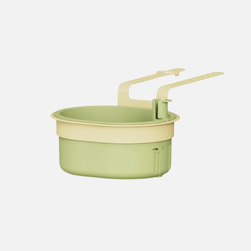 Sink Strainer Basket Ultra-Fine Mesh Touch-Free Emptying